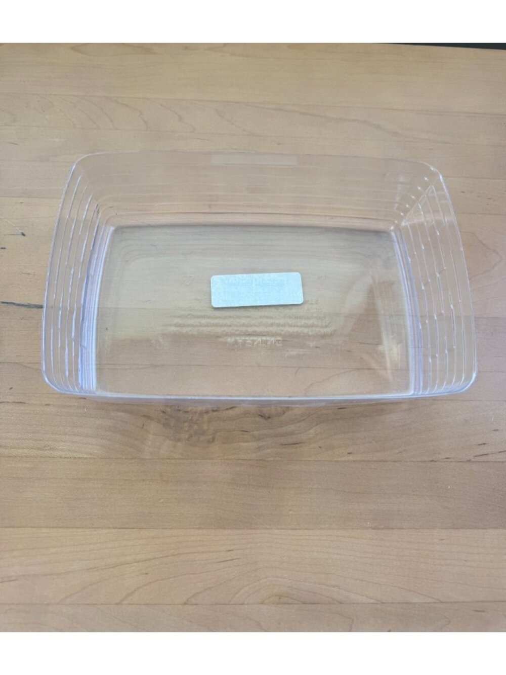 Longaberger Basket Clear Plastic Protector #48925 6.75L x 3.75W